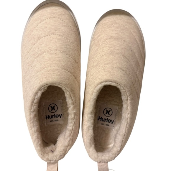 Hurley 10 Womens Arlo Puff Slip-on Mules Clogs
Natural Shoes - Picture 2 of 8